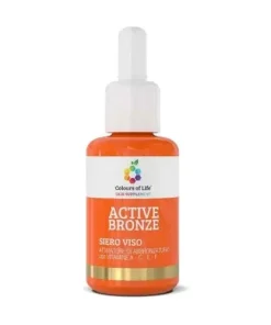 siero viso bronzo attivo
